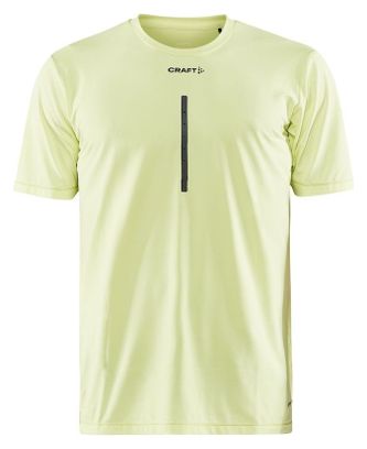 Craft ADV Charge Short Sleeve Jersey Yellow