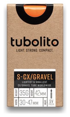 Tubolito S-CX/Gravel 700c Presta 42 mm binnenband