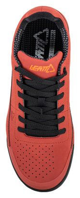 Chaussures Leatt 2.0 Flat Lava Rouge