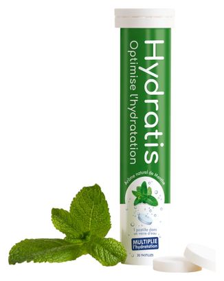 Confezione da 20 pastiglie Hydratis alla menta