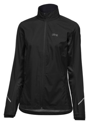 Women's Running Jacket Gore Wear R3 Partial Gore-Tex Infinium Black