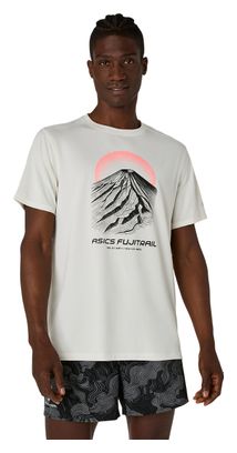 Asics Fujitrail Logo White Men's Trail T-Shirt