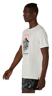 Asics Fujitrail Logo White Men's Trail T-Shirt
