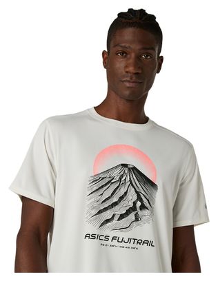 Asics Fujitrail Logo White Men's Trail T-Shirt
