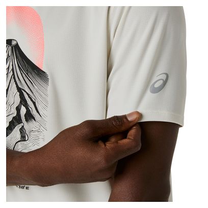 Asics Fujitrail Logo White Men's Trail T-Shirt