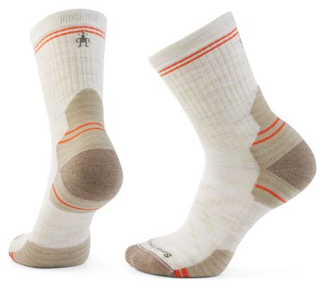 Smartwool Targeted Cushion Mid Crew Hiking Socks for Women, Beige