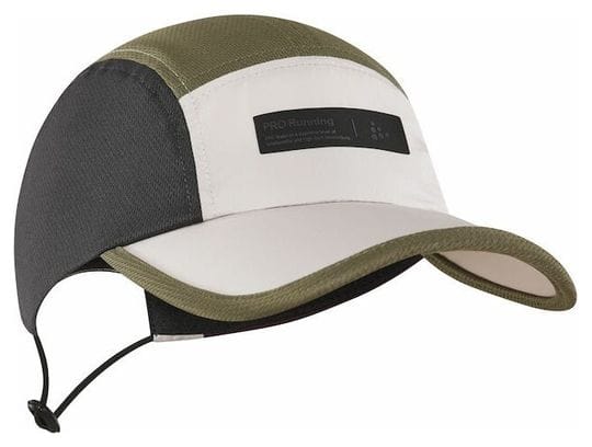 Casquette CRAFT Pro Hypervent Blanc/Kaki/Gris