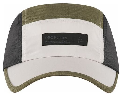 Casquette CRAFT Pro Hypervent Blanc/Kaki/Gris