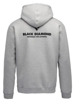 Black Diamond Equipment for Alpinists Hoodie Grau
