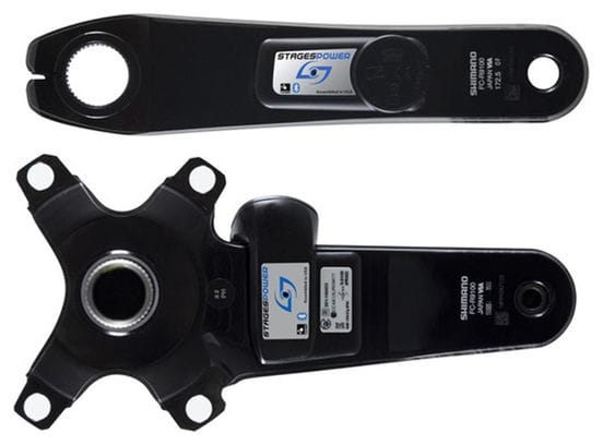Stages Cycling Stages Power LR Shimano Dura-Ace R9100 Power Meter (Crankset) 53/39T Black