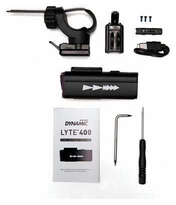 Dynamic Lyte 400 Black Front Light