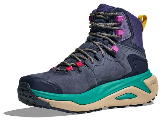 Hoka Kaha 3 GTX Blauw/Violet Outdoorschoen voor dames