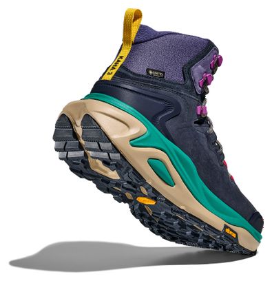 Hoka Kaha 3 GTX Blauw/Violet Outdoorschoen voor dames