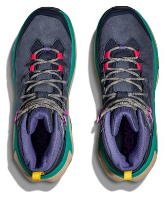 Hoka Kaha 3 GTX Blauw/Violet Outdoorschoen voor dames