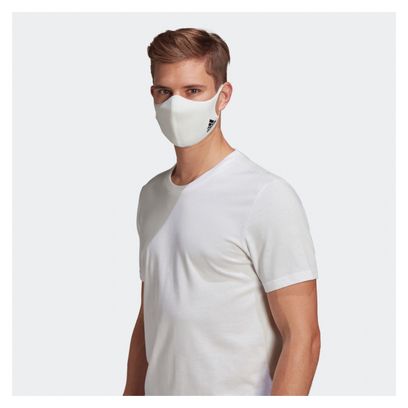 Pack of 3 Masks adidas Face Covers White M / L