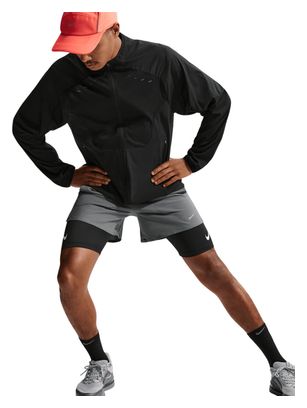 Short Nike Stride 5in Gris Homme