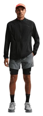 Short Nike Stride 5in Gris Homme