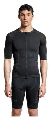 Maillot manches courtes X-Bionic XCeed Ride Noir/Gris Homme