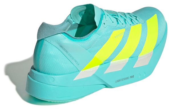 Scarpe da corsa adidas Adizero Adios Pro 4 blu/giallo uomo