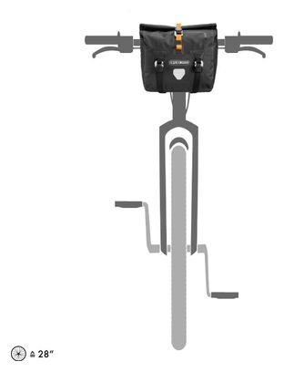 Bolsa de manillar Ortlieb Handlebar-Pack QR 11L negro mate