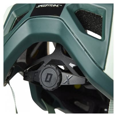 Fox Speedframe Pro Blocked Helm Blau/Grün