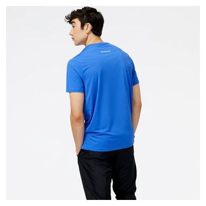 New Balance Accelerate Blue short-sleeve shirt