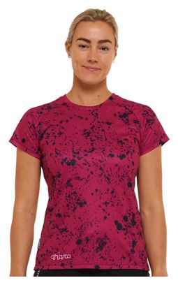 Maglia Dharco donna a manica corta rossa