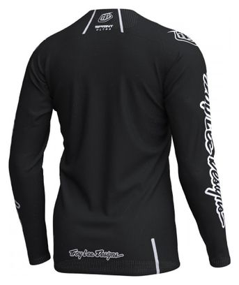 Maglia a maniche lunghe Troy Lee Designs Sprint Ultra nera