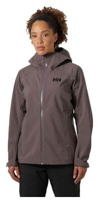 Chaqueta impermeable Helly Hansen Verglas 3L Gris para mujer