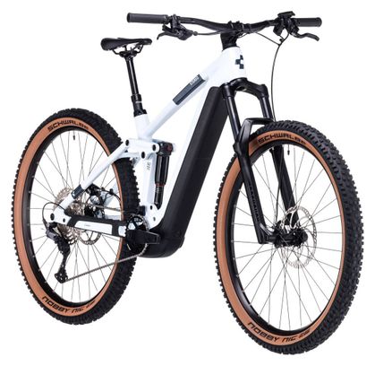 Cube Stereo Hybrid 140 HPC Pro 750 Electric Full Suspension MTB Shimano Deore 11S 750 Wh 27,5'' Frost White 2024