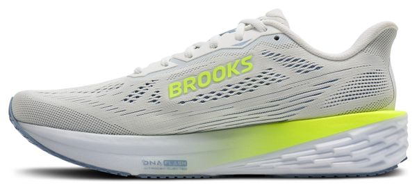 Brooks Launch 12 Laufschuhe Weiß/Gelb für Herren