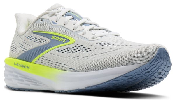 Brooks Launch 12 Laufschuhe Weiß/Gelb für Herren