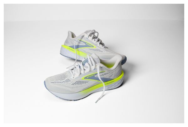 Brooks Launch 12 Laufschuhe Weiß/Gelb für Herren