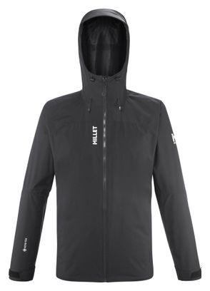 Chaqueta Impermeable Mijo Seneca Gore-Tex 2L Negra