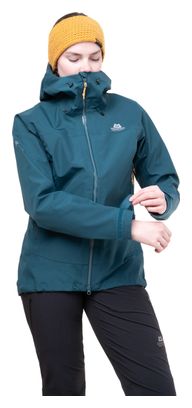 Giacca impermeabile Mountain Equipment Saltoro Blue da donna