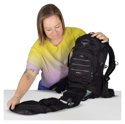 Sac VTT Femme Osprey Raven 14L Noir