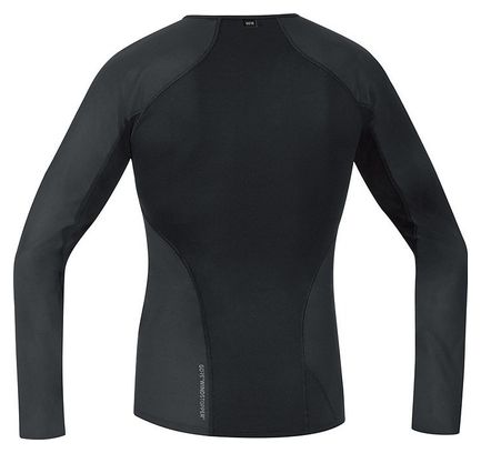 Camiseta interior de invierno Gore Windstopper negro