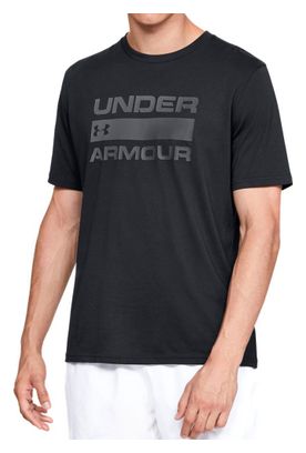 T-shirt noir homme Under Armour Team Issue