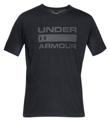 T-shirt noir homme Under Armour Team Issue