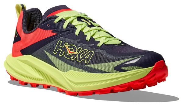 Hoka Zinal 3 trailschoenen voor heren, zwart/geel/rood