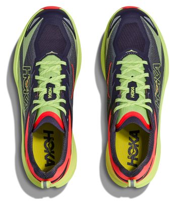 Hoka Zinal 3 trailschoenen voor heren, zwart/geel/rood