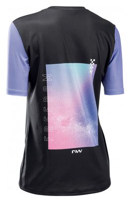 Northwave Freedom AM Women's Short Sleeve Jersey Paars/Fuchsia