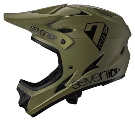 Seven M1 Full Face Helm Groen
