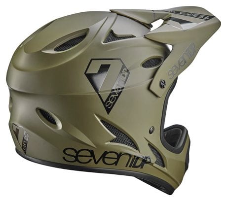 Seven M1 Full Face Helmet Green
