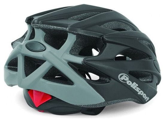 Casque vélo polisport twig noirgrey