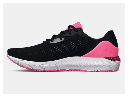 Under Armour HOVR Sonic 5 Black Pink Women's Running Shoes