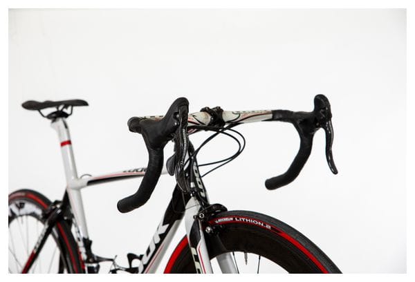 Producto renovado - Look 595 Ultra Campagnolo Record 11V Negro/Blanco/Rojo 2012 bicicleta de carretera