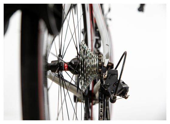 Producto renovado - Look 595 Ultra Campagnolo Record 11V Negro/Blanco/Rojo 2012 bicicleta de carretera