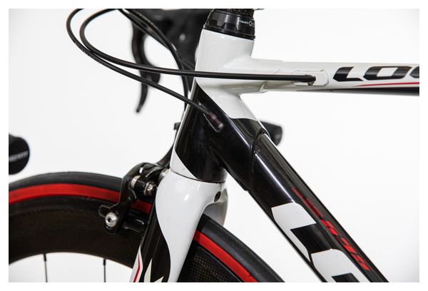 Producto renovado - Look 595 Ultra Campagnolo Record 11V Negro/Blanco/Rojo 2012 bicicleta de carretera