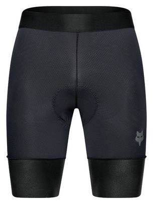 Sottopantaloncini con fodera in pelle Fox Tecbase, nero, da uomo